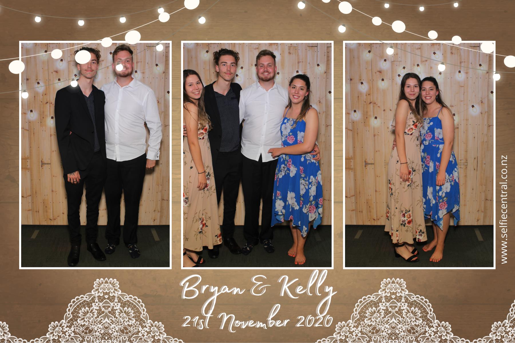 Bryan & Kelly's wedding | View more photos from the event at gallery.photobooth.co.nz/u/SelfieCentral/Bryan-Kellys-wedding